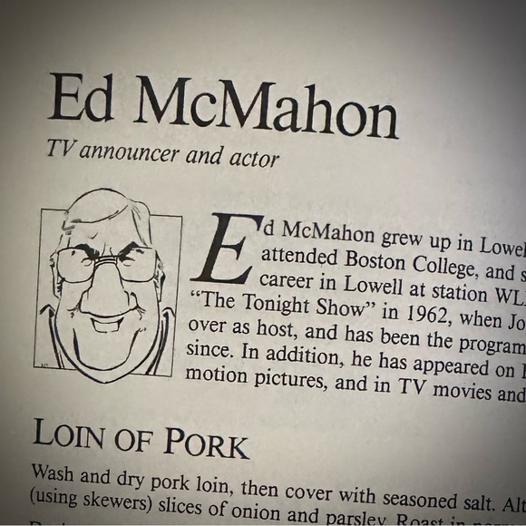 The Famous New Englanders Cookbook: Favorite Recipes from Celebrities… - Picture 6 of 8